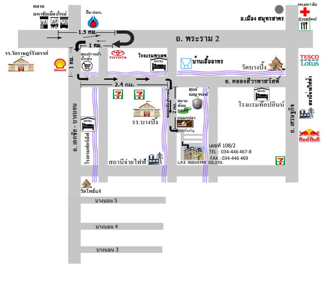 Map of LPS Industry